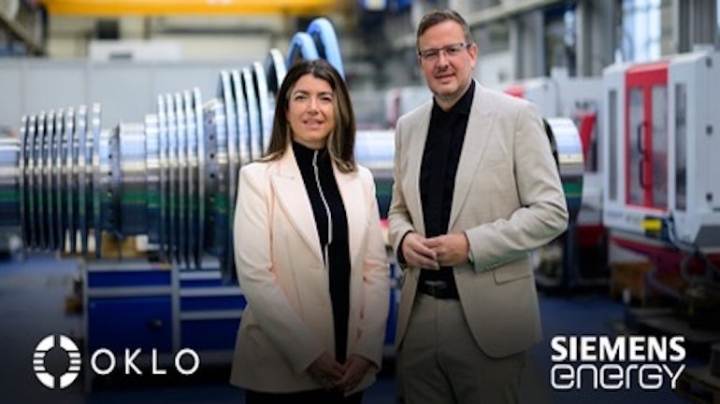 Siemens Energy поставит турбину для передового ядерного реактора Oklo Aurora