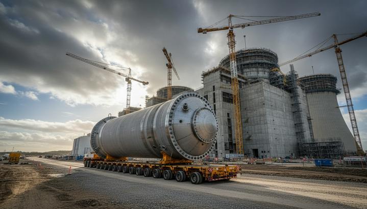 На АЭС «Хинкли-Пойнт C» в Британии доставлен второй корпус реактора