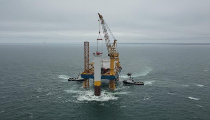 В Польше завершён ключевой этап строительства первой морской ВЭС