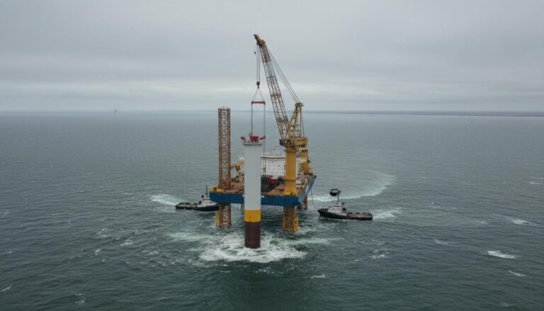 В Польше завершён ключевой этап строительства первой морской ВЭС