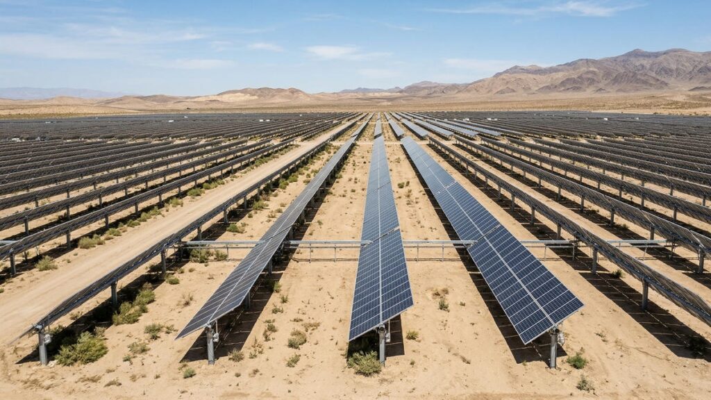 В Калмыкии запустили первую дистанционно управляемую солнечную электростанцию