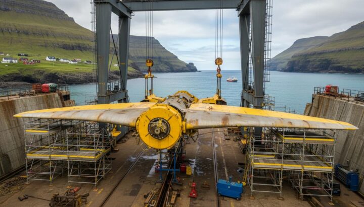 Minesto запустила приливную установку Dragon 4 на Фарерских островах