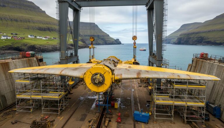 Minesto запустила приливную установку Dragon 4 на Фарерских островах