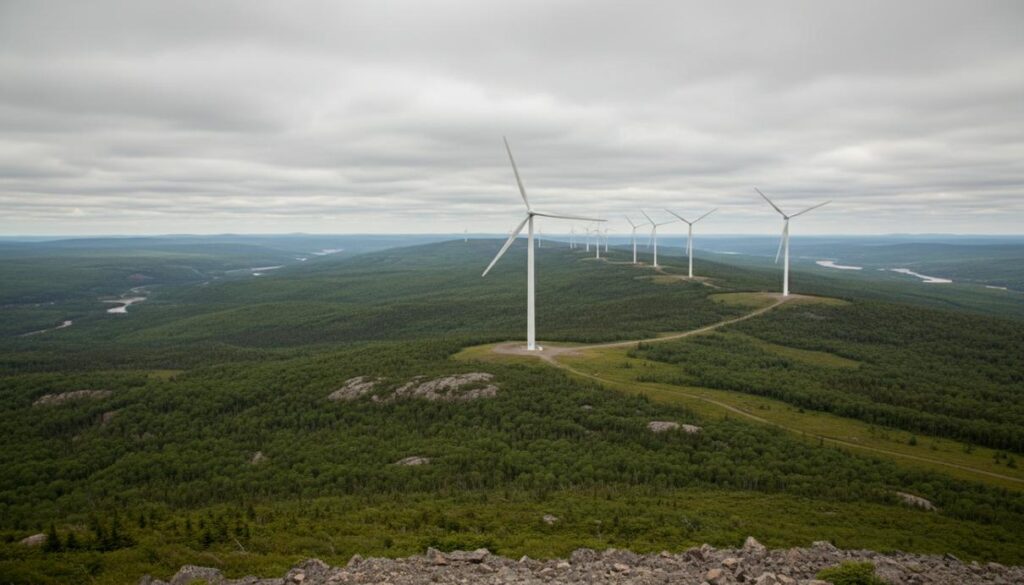 В Квебеке началось строительство ветропарка мощностью 800 МВт