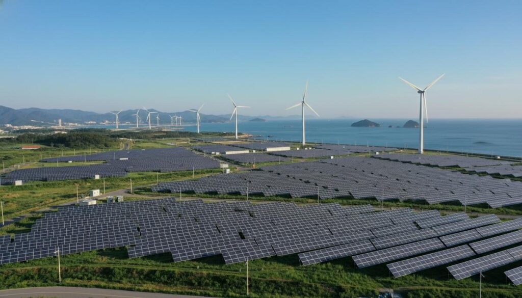 Южная Корея увеличит долю возобновляемой энергетики до 20% к 2030 году