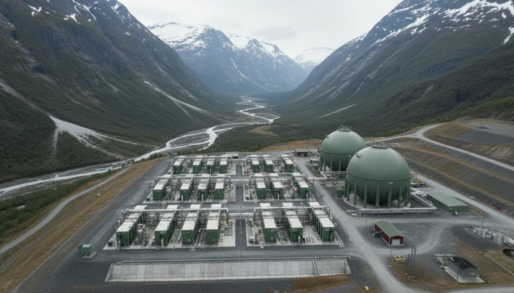 В Норвегии построят первый в регионе завод по производству жидкого водорода