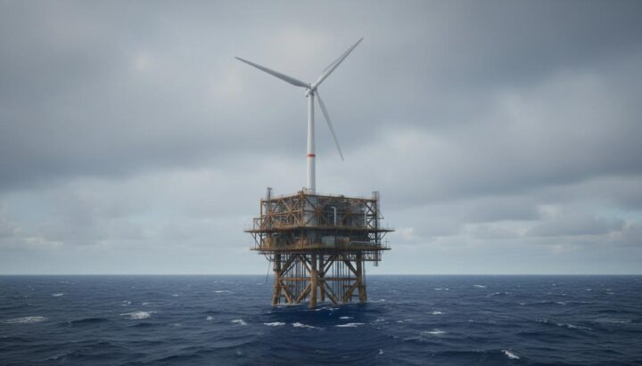 Проект плавучей ветроэлектростанции TwinHub в Британии лишился господдержки