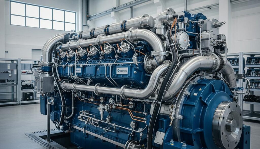 Wärtsilä уравняла мощность аммиачных двигателей с газовыми аналогами