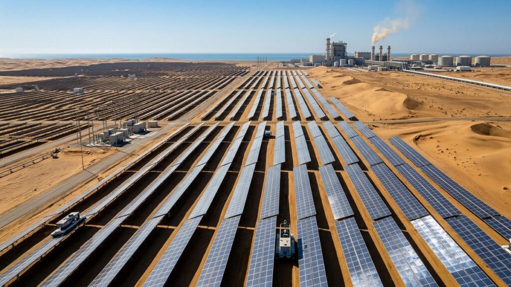 Персидский залив: 100% электрификация, но всего 1,4% &laquo;зелёной&raquo; энергии