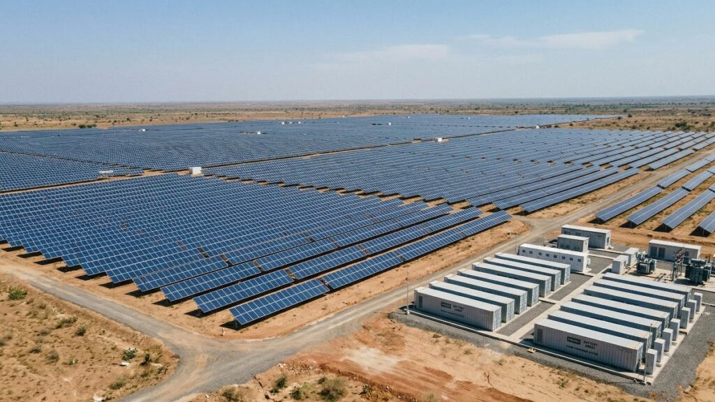 Солнце и аккумуляторы: новый стандарт энергетики Индии