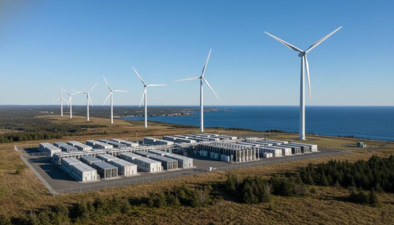 Envision Energy построит гибридный ветроэнергетический комплекс в Канаде