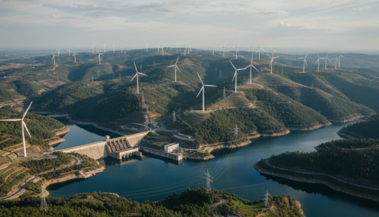 Iberdrola запустила первый в Португалии гибридный комплекс ветра и гидроэнергетики