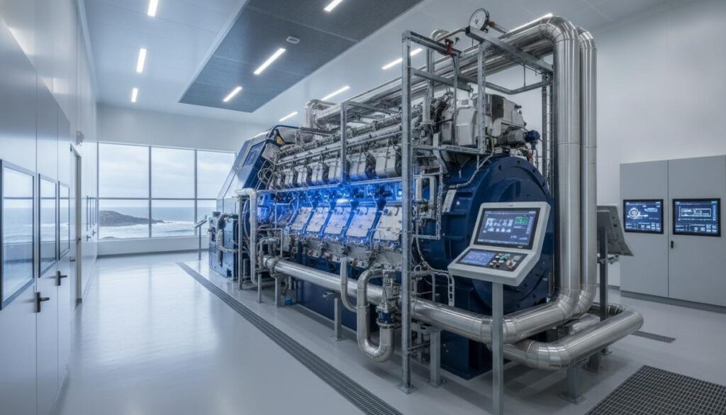 Wärtsilä испытывает в Испании крупнейший в мире водородный двигатель